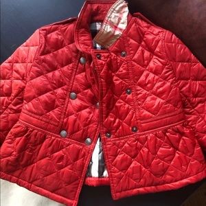 Burberry jacket sz 18 months